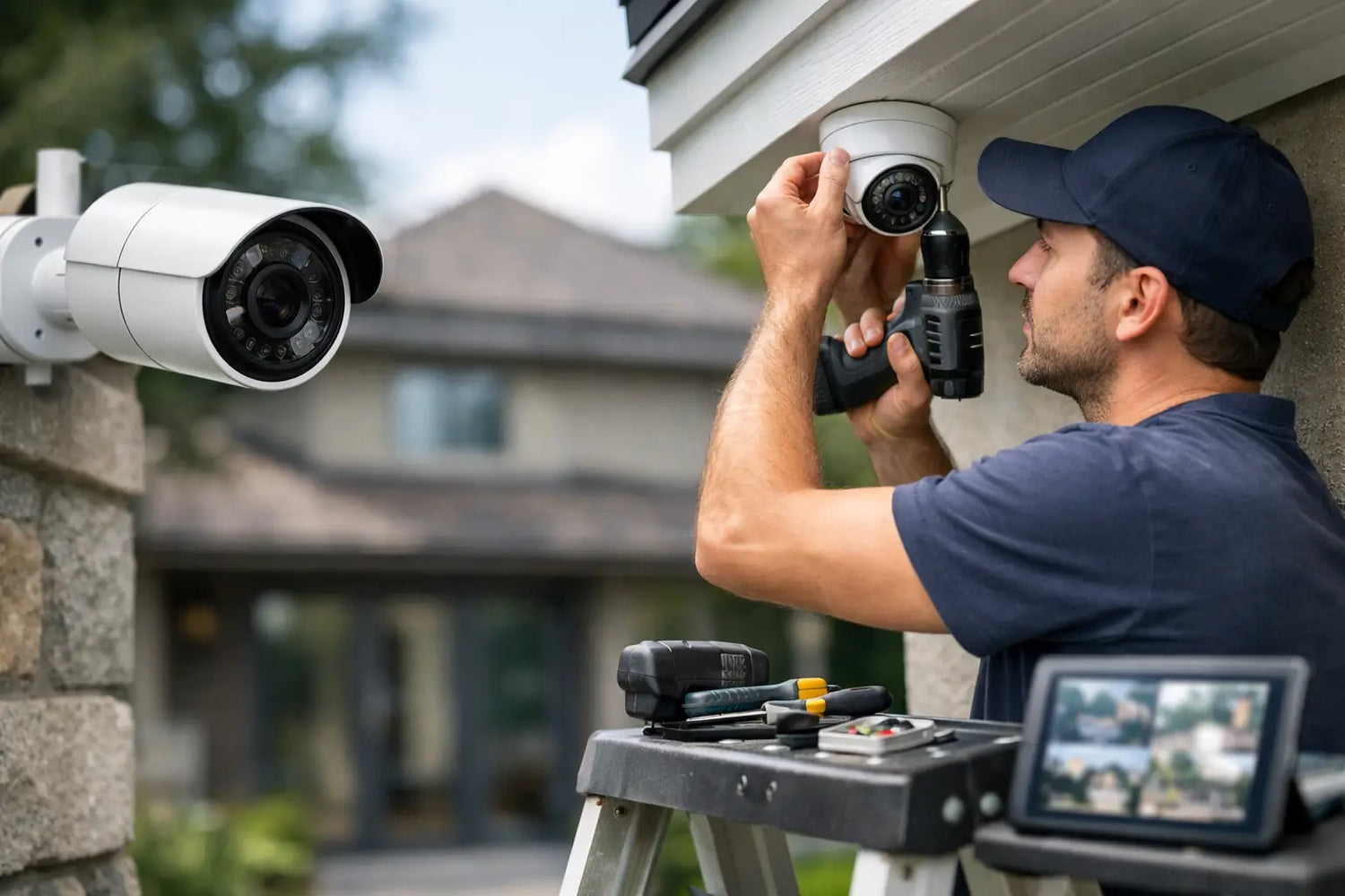 How to Install Home Security Cameras Right