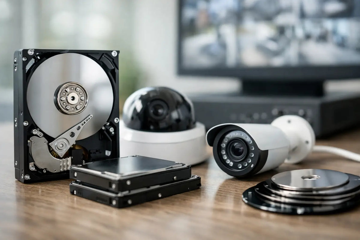 How to Size Hard Drive Storage for Security Cameras