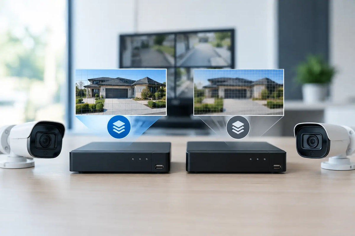 H.265 vs H.264 Recording for Security Systems