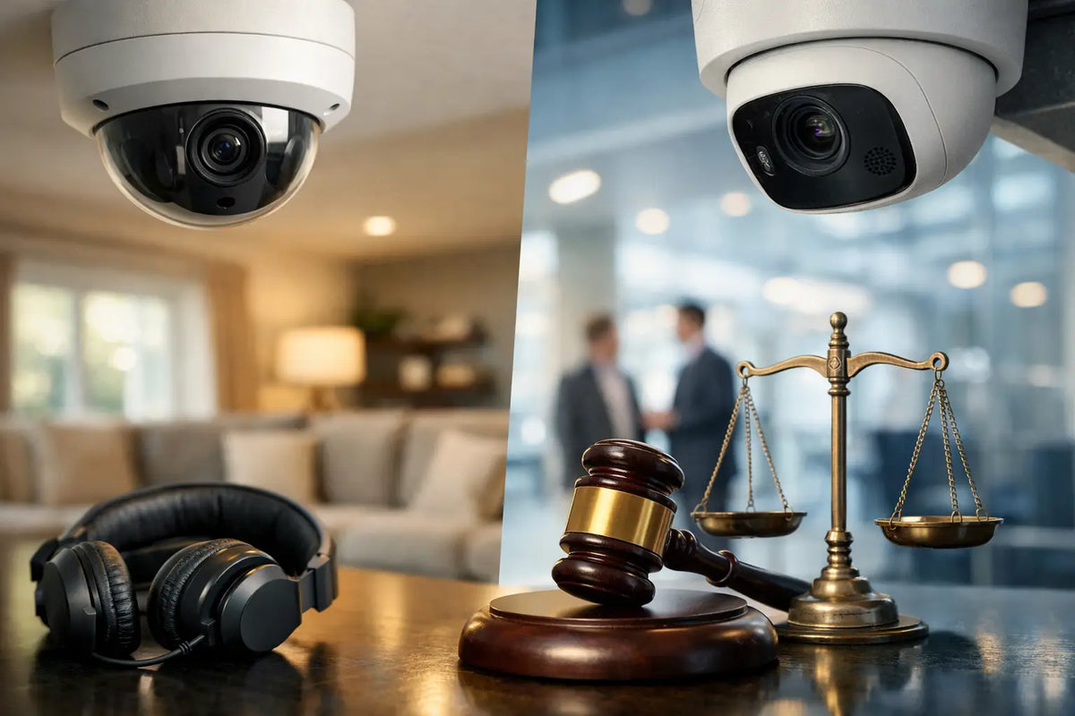 Camera Audio Legality for Homes and Businesses