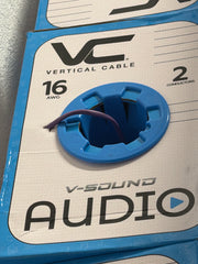 Audio Vertical Cable 16/2 .Purple .