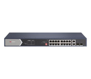 Switch PoE no gestionado Gigabit de 16 puertos DS-3E0520HP-E Hikvision