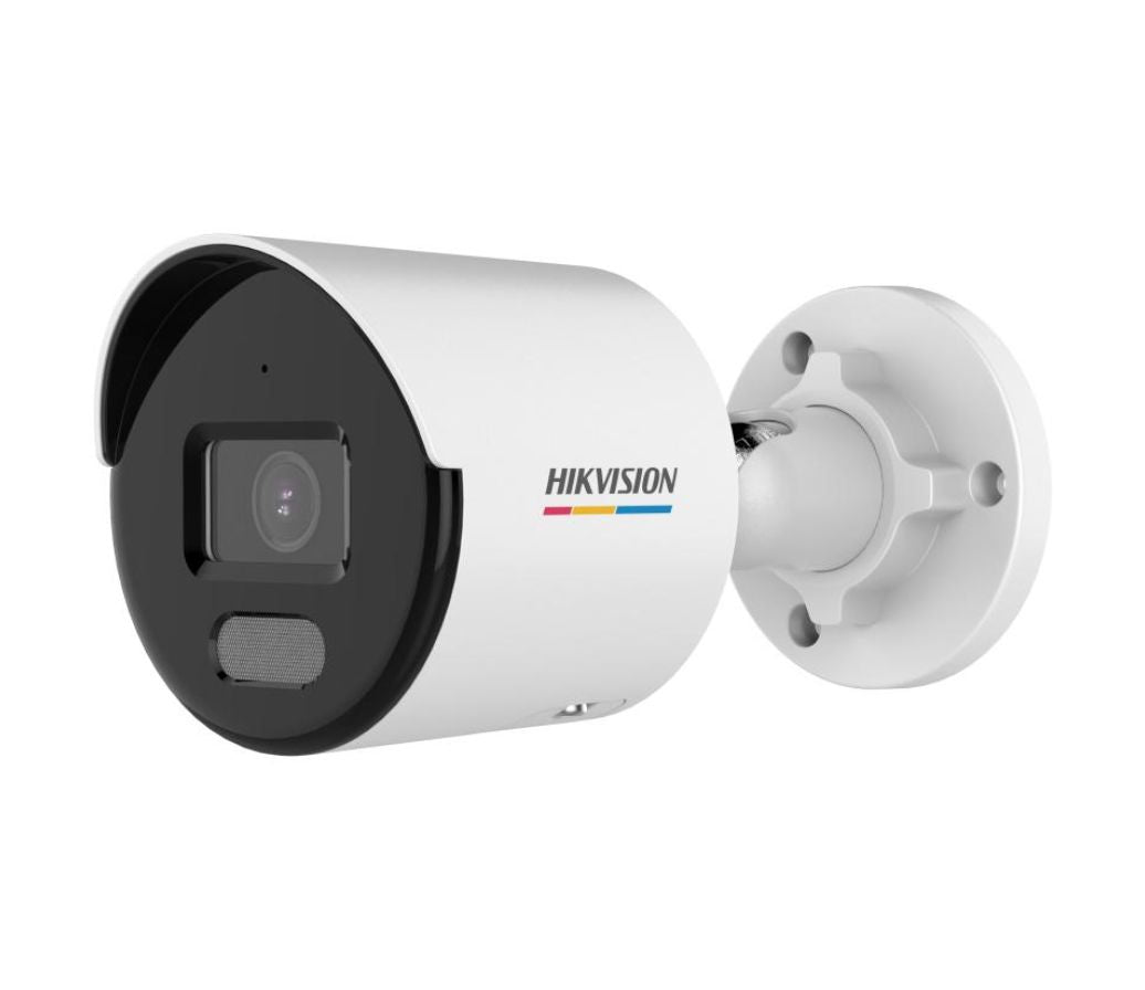 Hikvision 4MP DS-2CD3047GOE-LUF IP PoE Camera w/ Audio ColorVu Ultra Series