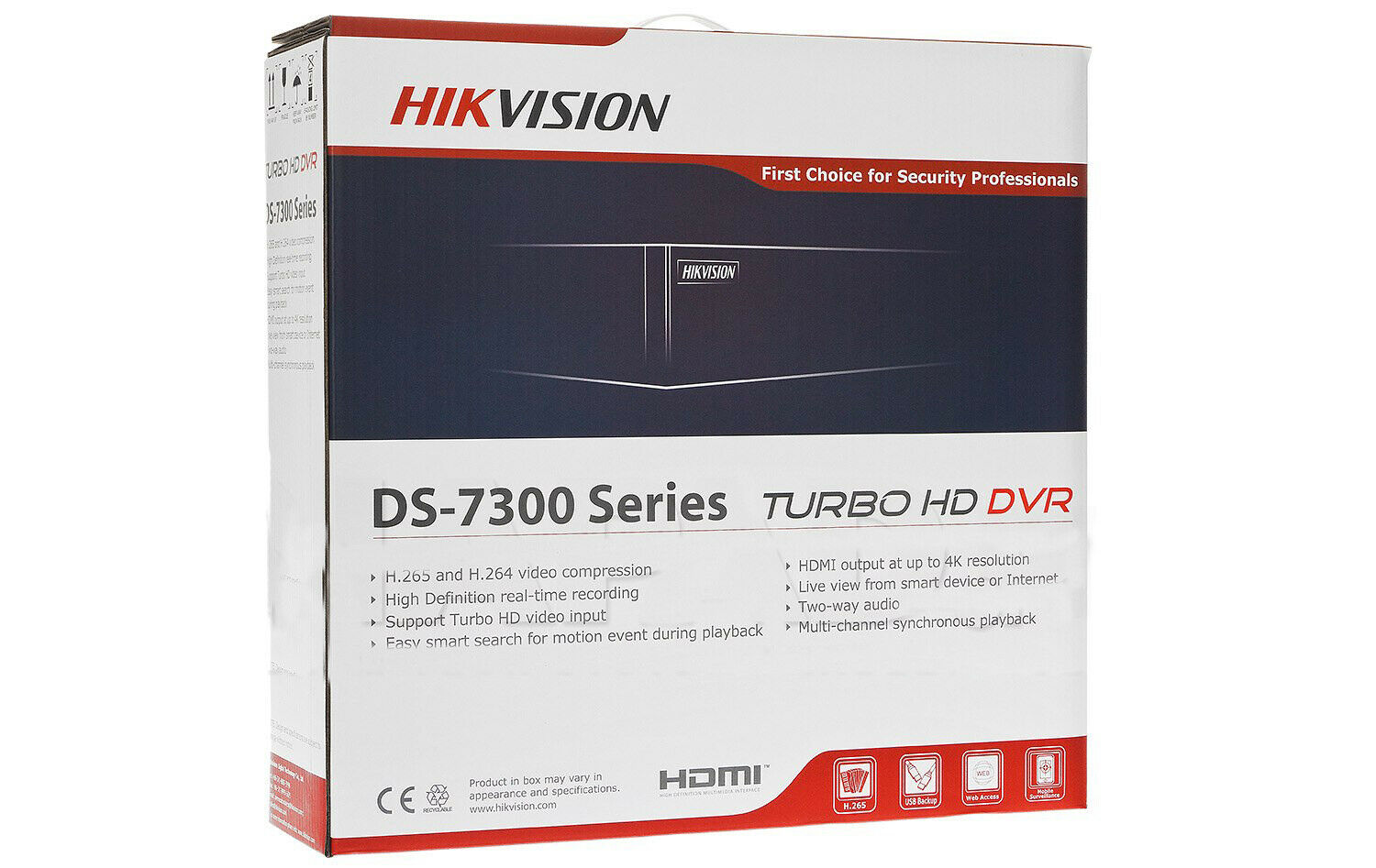 Hikvision 32 CH DVR 24 MINI DOME 8MP SECURITY SYSTEM KIT 16TB HARD DISK