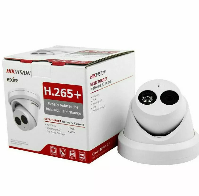HIKVISION 32CH SECURITY CAMERA SYSTEM 12MP 24 POE TURRET ACUSENSE 4K 8MP W/HDD