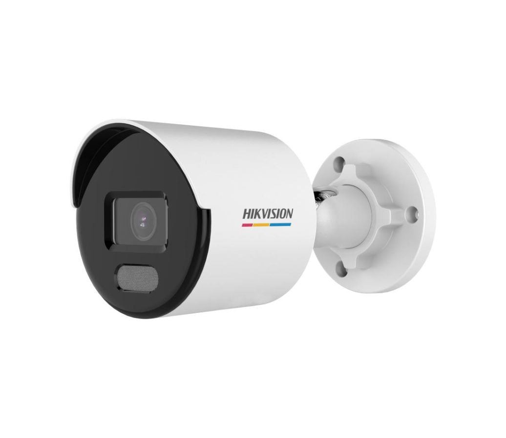 Hikvision 4K 8POE NVR 8CH IP Camera System DS-2CD1047G0-LUF 4MP ColorVu lot