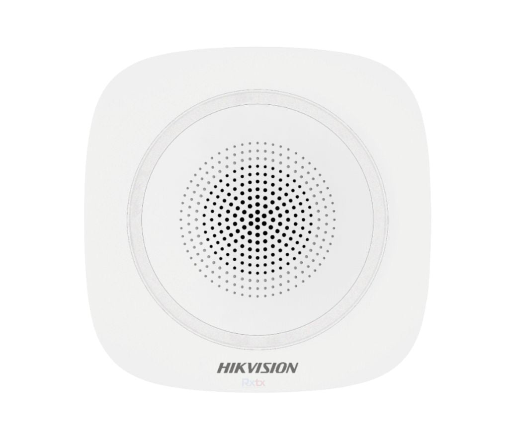 DS-PS1-I-WB Sirena inalámbrica de interior Hikvision 433 MHz bidireccional
