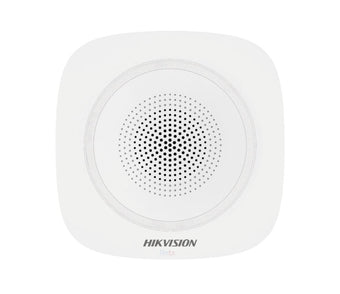 DS-PS1-I-WB Sirena inalámbrica de interior Hikvision 433 MHz bidireccional