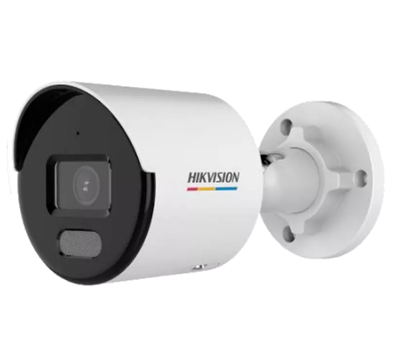 hikvision 8CH IP Camera System PoE DS-2CD1047G0-LUF 4MP ColorVu W/Audio