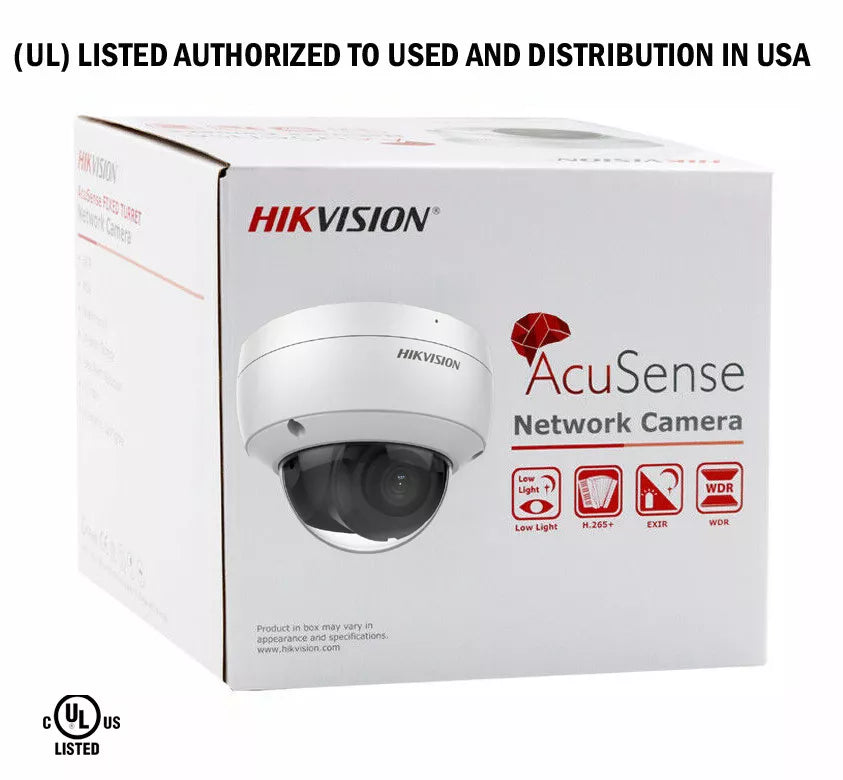 Hikvision 8CH 32MP Security ip Camera System W/ 8MP Dome DS-2CD2183G2-IU