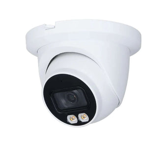 Cámara IP PoE HNC3I349TM-ASN1/28 Tvt con audio, 4MP, a todo color, LED cálido, seguridad ?