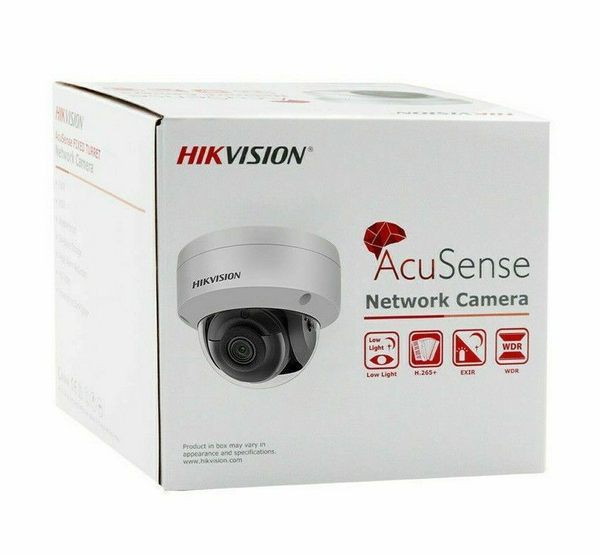 Hik Original  DS-2CD2183G2-IU 8MP AcuSense Dome IP Camera PoE Mic 2.8mm h265+