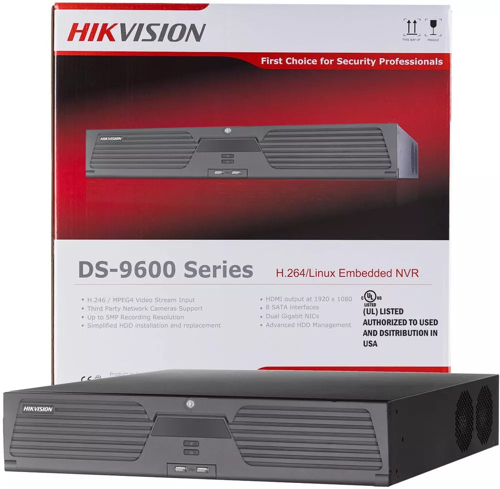 Hikvision 64CH Security System kit 4K Dome IP Camera DS-2CD2183G2-IU H.265 Lot