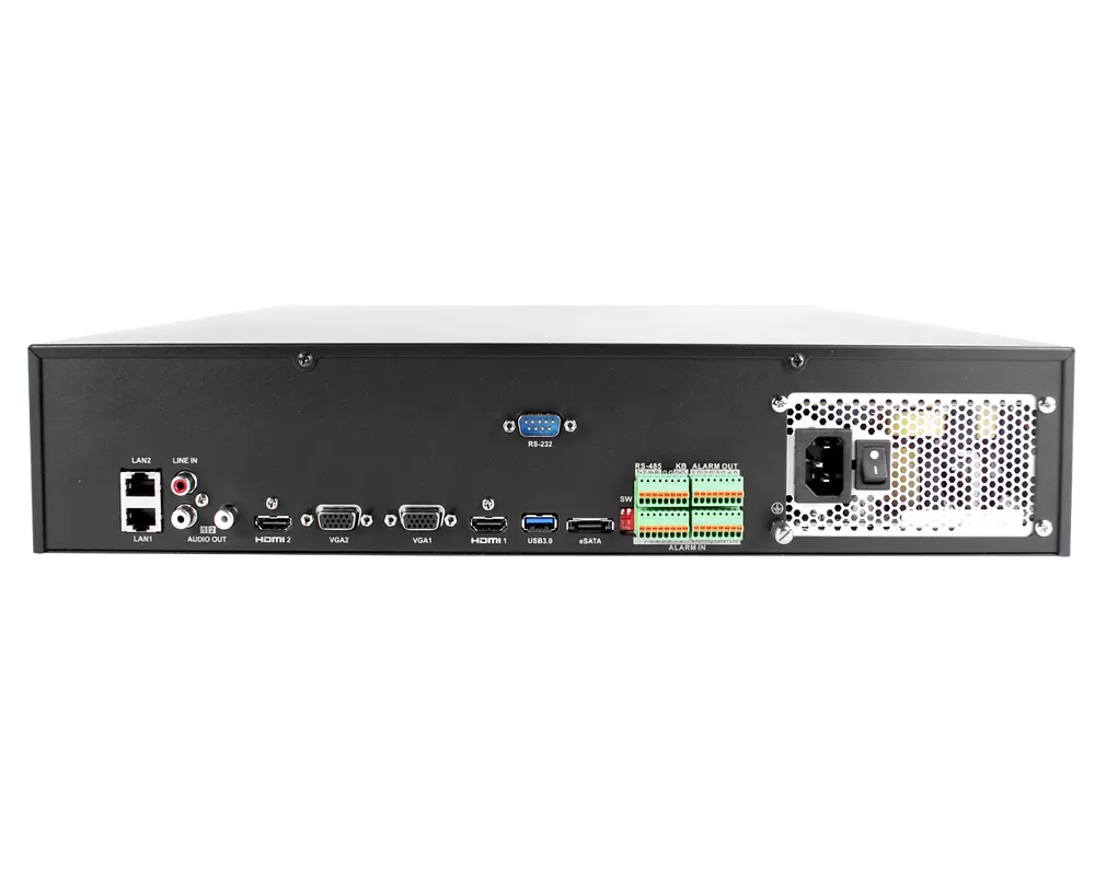 US Hikvision 64CH Security Camera System kit 8MP IR IP DS-2CD2383G2-IU IP67 Lo