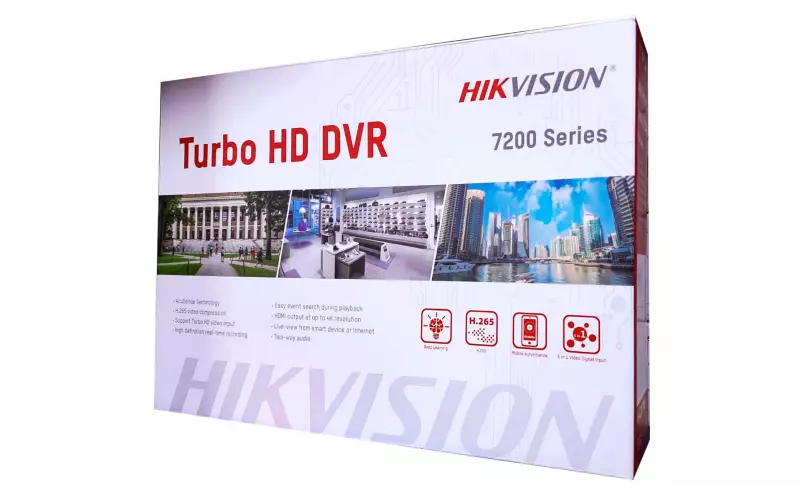 Hikvision 4K 8Ch Turbo Hd Security Camera System 3K Dual Light Turret Outdoor