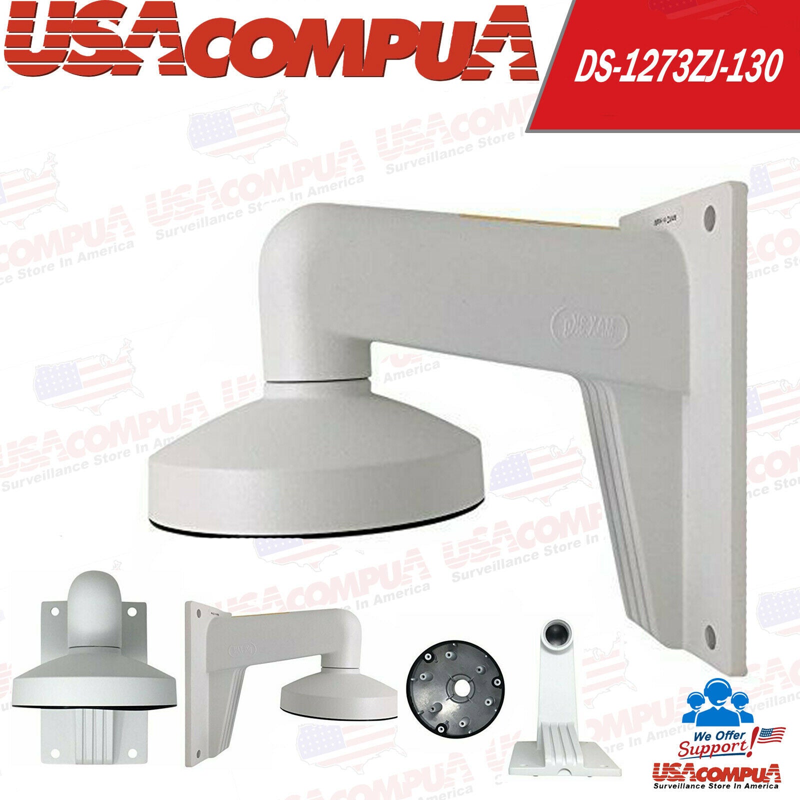 HIKVISION DS-1273ZJ-130 Wall Mount Bracket Original