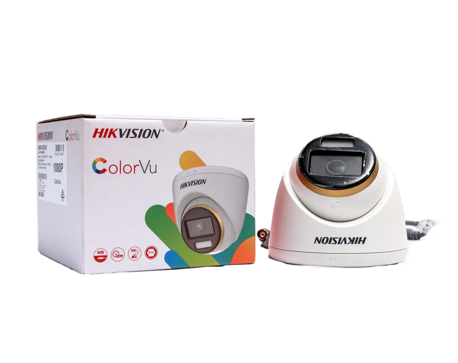 Hikvision DS-2CE70DF0T-MF 2 MP ColorVu Fixed Turret Camera