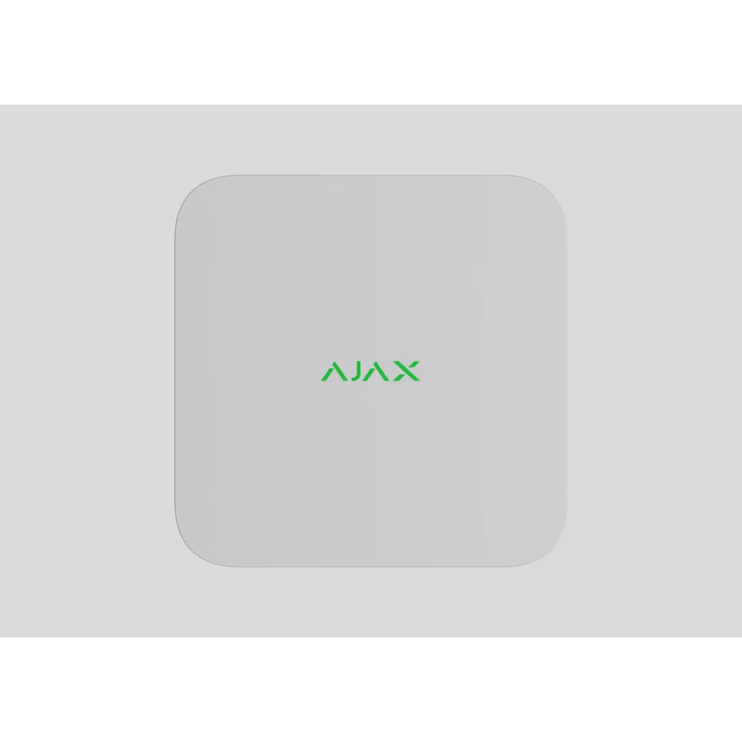 Ajax NVR 16 Channel Network Video Recorder | H.265 8MP 30FPS IP Camera Support | Ajax Sensor Triggered Recording & Video Verification | 1x SATA Storage | ONVIF/RTSP Compatible | Non-PoE Indoor Security Recorder