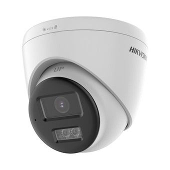 Cámara tipo torreta Hikvision DS-2CE78K0T-LTS 3K con audio bidireccional y luz inteligente