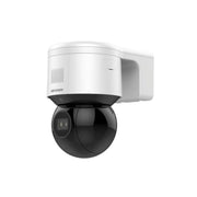 Cámara PTZ Wi-Fi Hikvision DS-2DE3A404IWG-E/W de 4MP con zoom 4× y visión nocturna IR