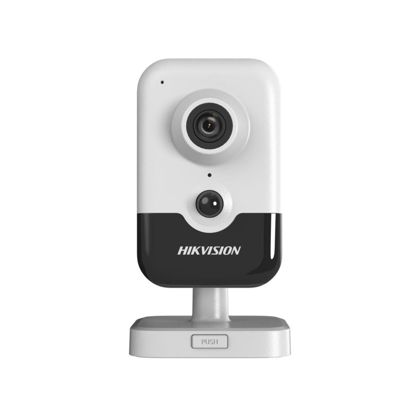 Cámara cubo interior Hikvision DS-2CD2483G2-I 8MP AcuSense con audio bidireccional