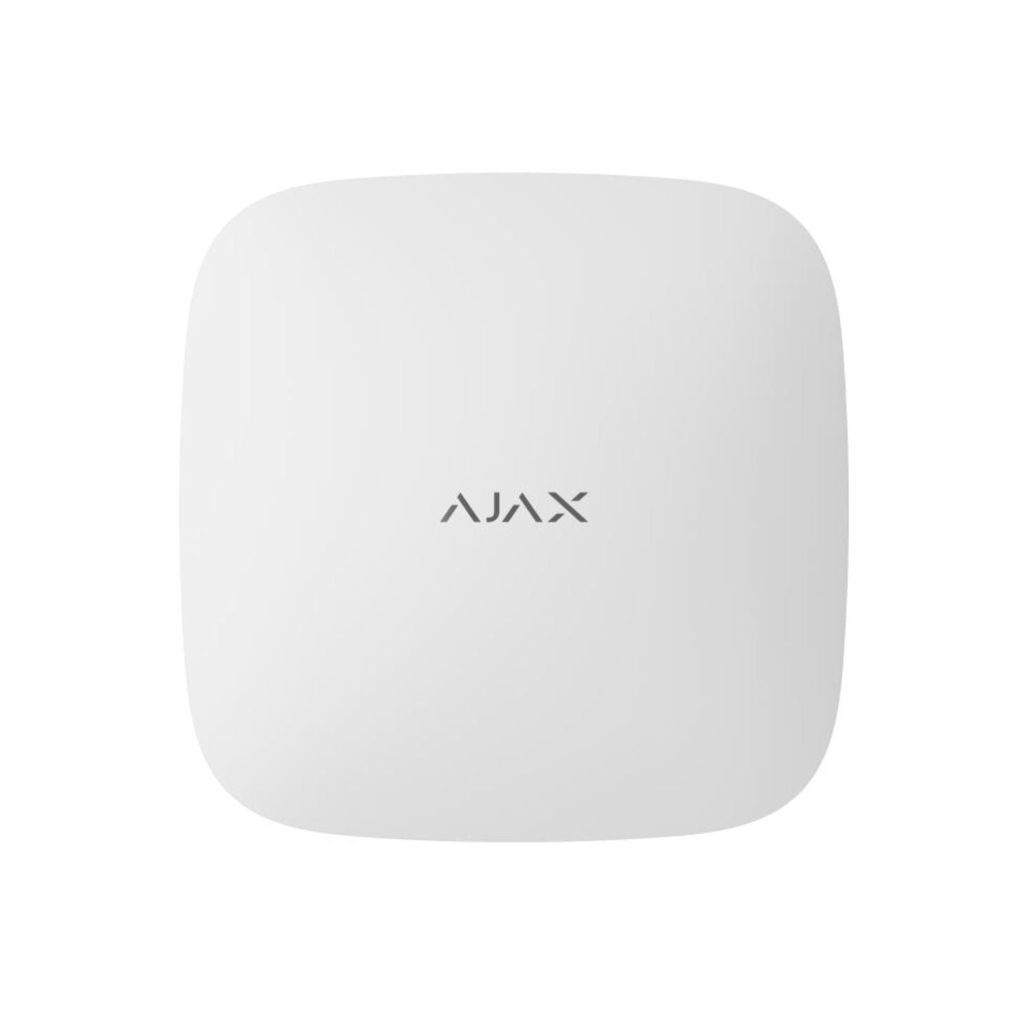 Ajax Hub 2 Plus Jeweller Security Control Panel White | Dual SIM 2G/3G/LTE, Wi-Fi & Ethernet | Supports 200 Wireless Devices & MotionCam Photo Verification | IP20