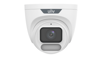 IPC3622LE-ADF28(40)K-WP UNV 2MP ColorHunter PoE Eyeball Camera with Warm Light Uniview