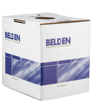 Belden UL Cat6 blue UTP CMP Ethernet Cable 1000ft.