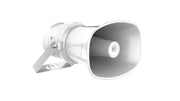 Altavoz de red IP de bocina Hikvision DS-QAZ1307G1T-E, 7W PoE, audio exterior IP67