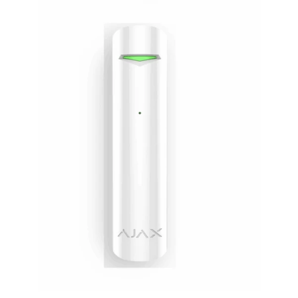 AJAX GLASSPROTECT WHITE GLASS BREAKAGE DETECTOR (9NA) WHITE