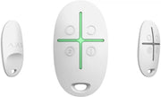 AJAX SPACECONTROL WHITE FOUR-BUTTON REMOTE CONTROL WITH COMMAND DELIVERY INDICATION