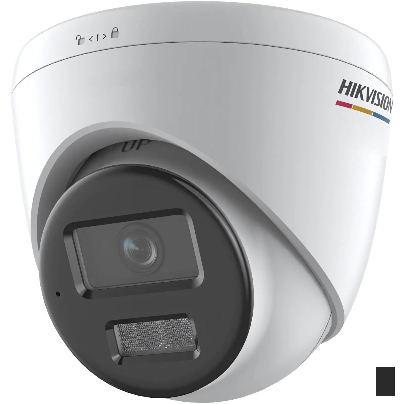 Hikvision DS-2CD1347G2-LIUF/SL 4MP ColorVu Turret Camera Two-Way Audio PoE