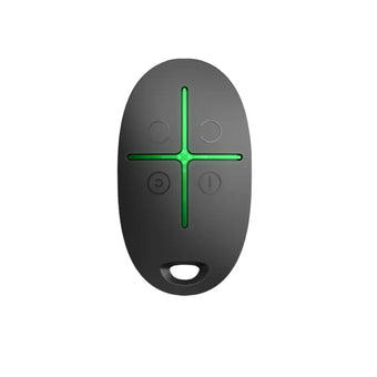 Mando a distancia inalámbrico AJAX SpaceControl para control de modo - Negro
