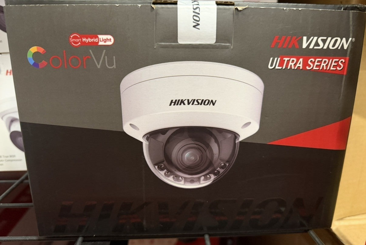 DS-2CD3748G2T-LIZSU 2.7-13.5MM DOME CAMERA 4MP .ULTRA SERIES COLORVU SMART HYBRID LIGHT.