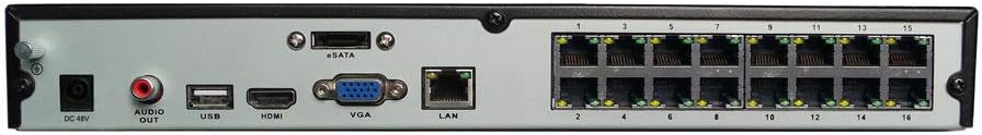 Hikvision DS-7616NI-Q2/16P 16-Channel 4K PoE Network Video Recorder NVR
