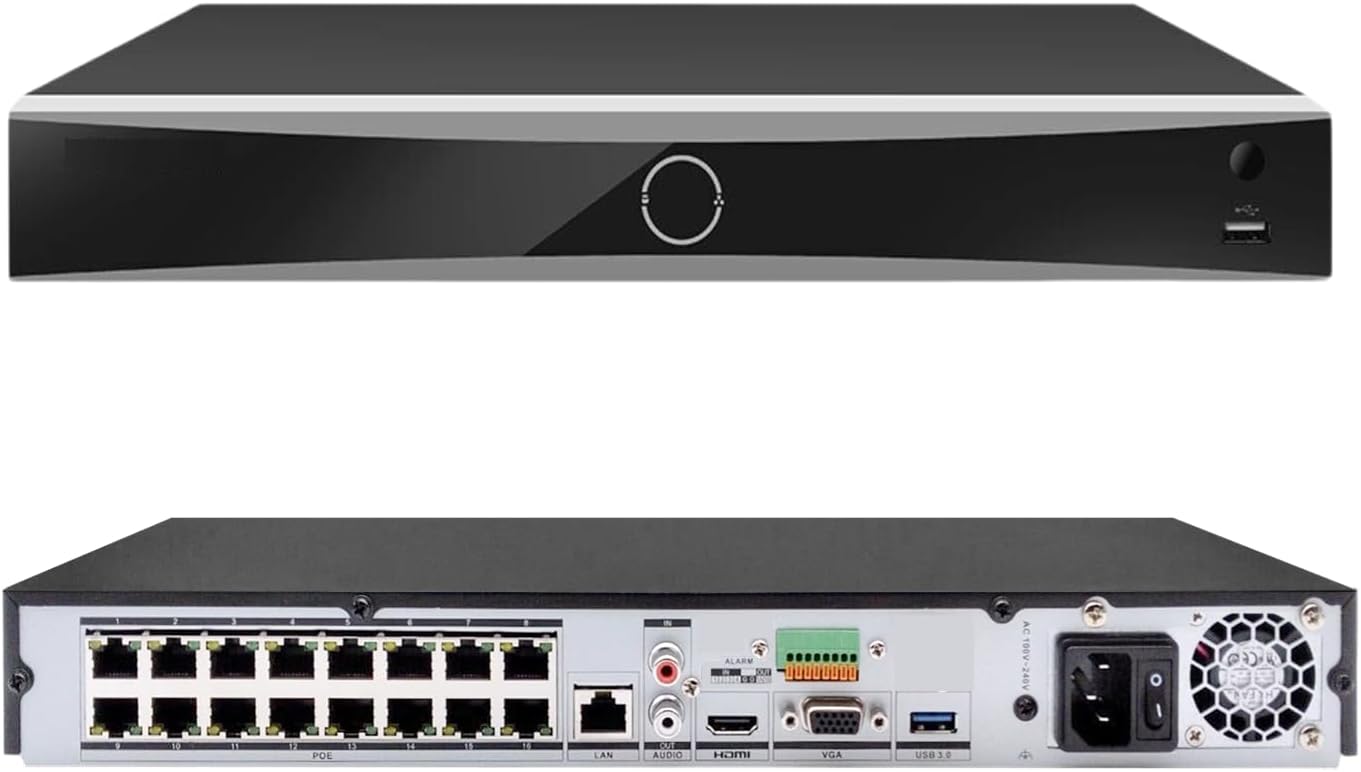Hikvision DS-7616NXI-K2/16P 16 Ch 4K PoE AcuSense NVR 16 PoE H.265