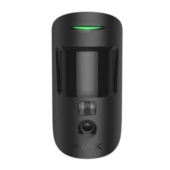 AJAX MOTIONCAM PHOD JEWELLER DETECTOR DE MOVIMIENTO INALÁMBRICO NEGRO AJAX CON CÁMARA (9NA) NEGRO