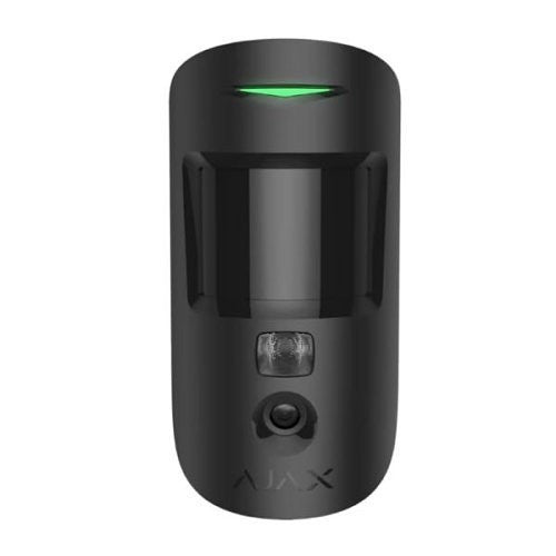 AJAX MOTIONCAM PHOD JEWELLER BLACK WIRELESS MOTION DETECTOR AJAX WITH CAMERA (9NA) BLACK