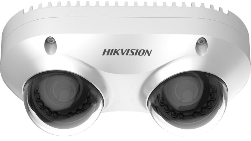 Hikvision DS-2CD6D52G0-IHS Dual-Directional 5MP PanoVu IP Camera PoE IR IK10 IP67