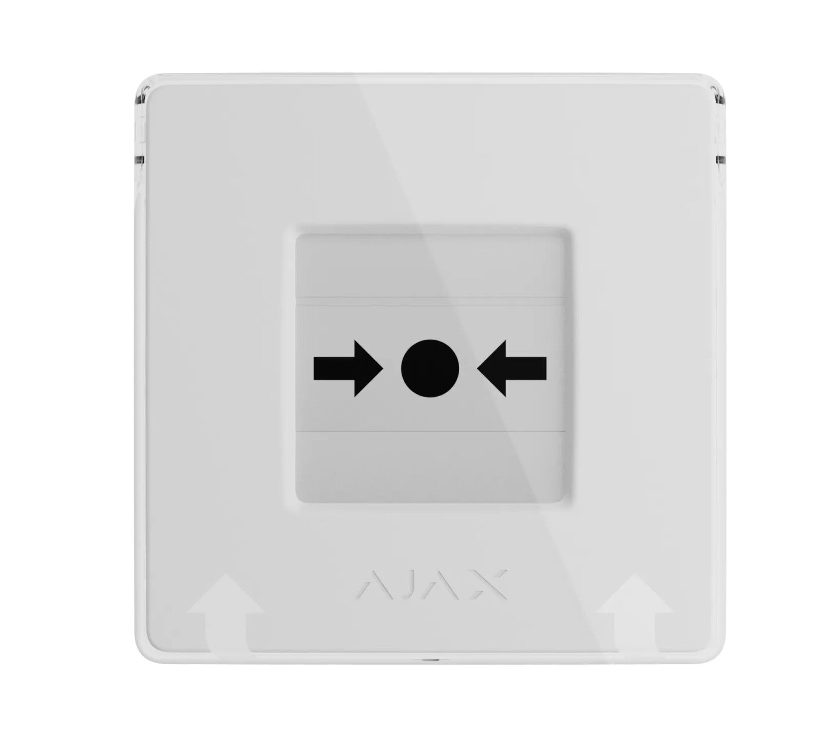 MANUAL CALL POINT WIRELESS PUSH BUTTON TYPE MANUAL STATION TO TRIGGER THE FIRE ALARM  INCLUDES PROTECTOR (WHITE)