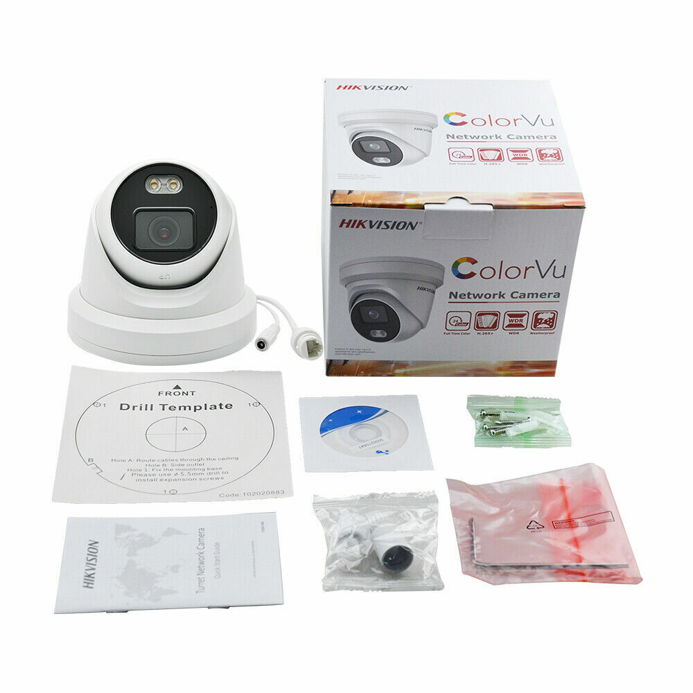 HIKVISION 4K 32CH CCTV Camera System 12MP PRO 4K Turret ColorVu DeepinMind NVR