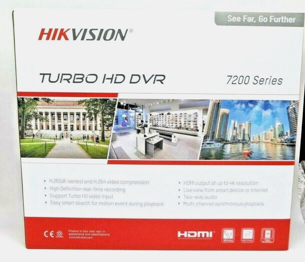 HIKVISION 4k 32CH SECURITY CAMERA SYSTEM BULLET COLORVU 2MP 4TB HARD DISK