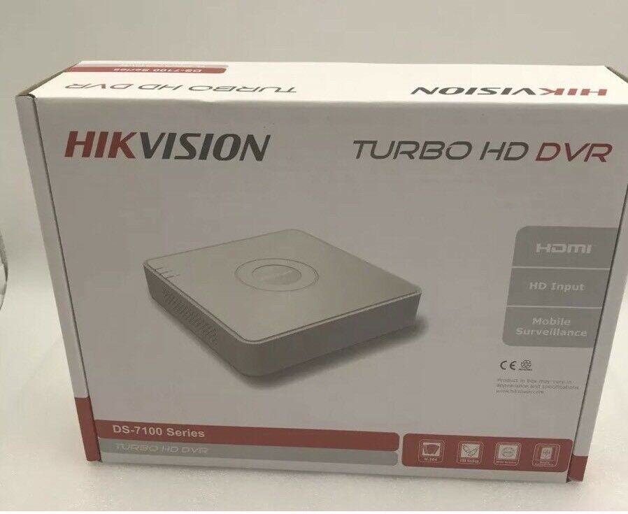 Hikvision DS-7104HGHI-F1/N 4 Channel Turbo HD DVR with H.264+ Compression