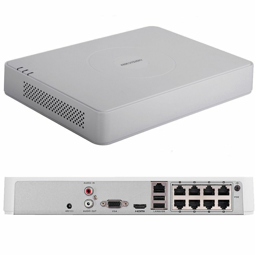 Hikvision DS-7108NI-Q1/8P 8-Channel PoE NVR with 6MP Support and H.265+