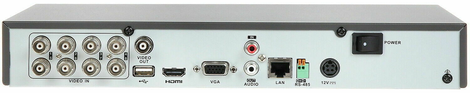 Hikvision iDS-7208HQHI-M1/S 8-Channel AcuSense H.265 Hybrid Security DVR