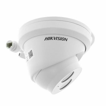 Cámara IP de torreta para exteriores Hikvision 8MP POE DS-2CD2383G0-IU 4K con micrófono integrado 2.8MM