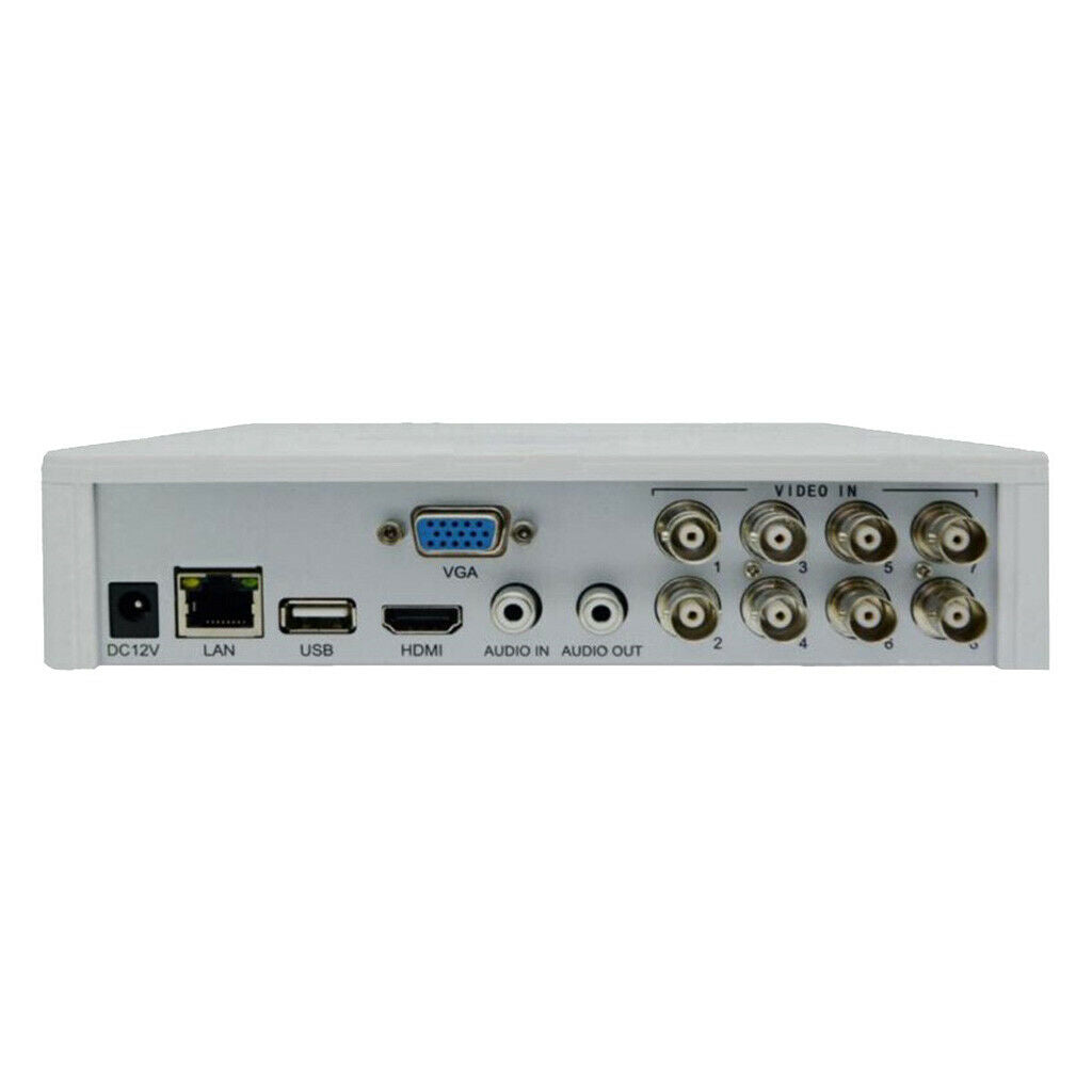 DS-7108HUHI-K1 HIKVISION 4K 8CH 8 MEGAPIXEL CHANNEL DVR AHD-TVI OPTIONAL HDD