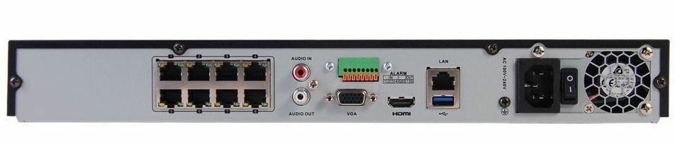 HIKVISION 8MP POE SECURITY SYSTEM KIT BULLET DARKFIGTER H.265+ WD HDD PURPLE