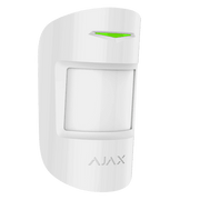 AJAX MOTIONPROTECTPLUS WHITE WIRELESS MOTION DETECTOR WITH MICROWAVE SENSOR