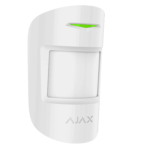 AJAX MOTIONCAM HDR PHOD JEWELLER WIRELESS MOTION DETECTOR AJAX WITH CAMERA (9NA) WHITE